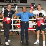 pro boxer Pablo Armenta spars Genaro Gamez